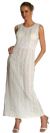 Main image of Full Length Sleeveless Beaded Formal Dress